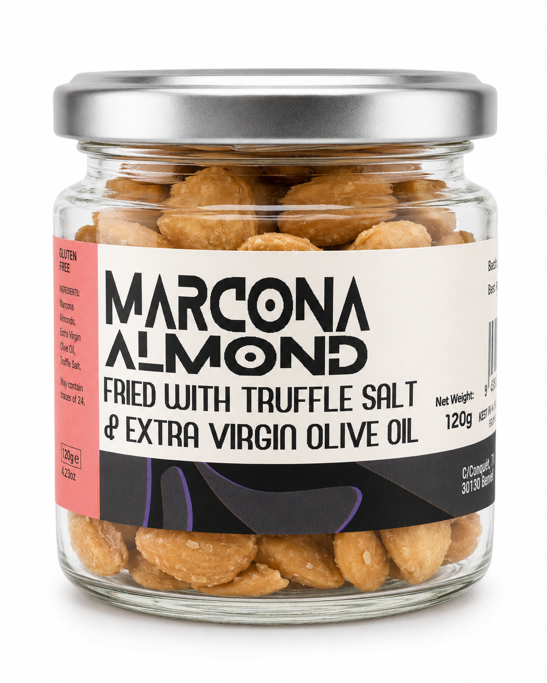 IBENDRA migdały MARCONA z truflami 120 g