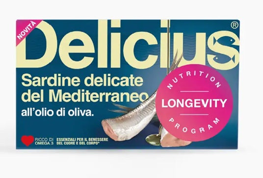 Delicius delikatne sardynki śródziemnomorskie 90 g
