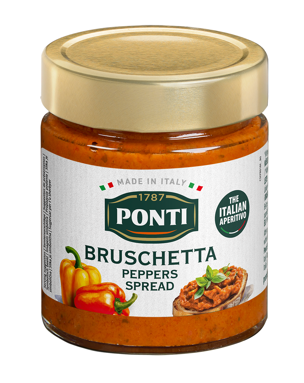 Ponti Bruschetta papryka i chili 130 g