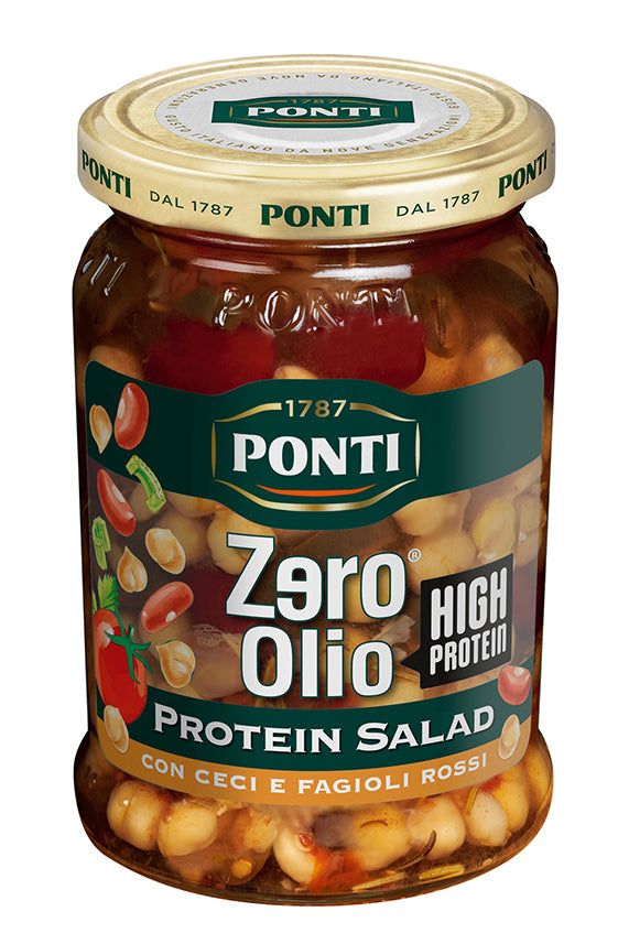 Ponti sałatka proteinowa z ciecierzycą w zalewie Zero Olio 285 g