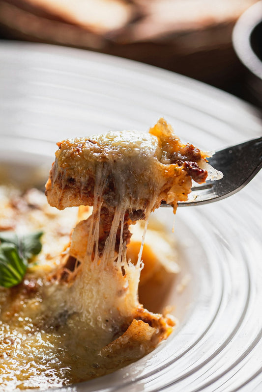 Cannelloni zapiekane z serem i sosem pomidorowym