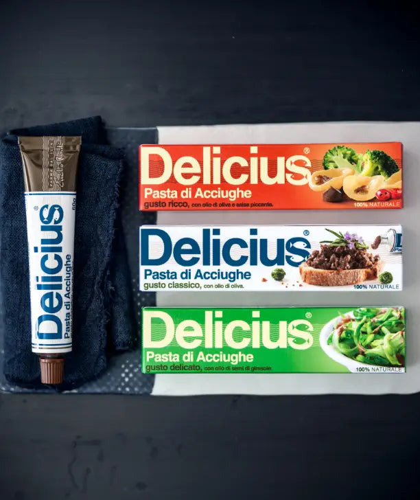 Delicius pasta z anchois z olejem słonecznikowym 60 g
