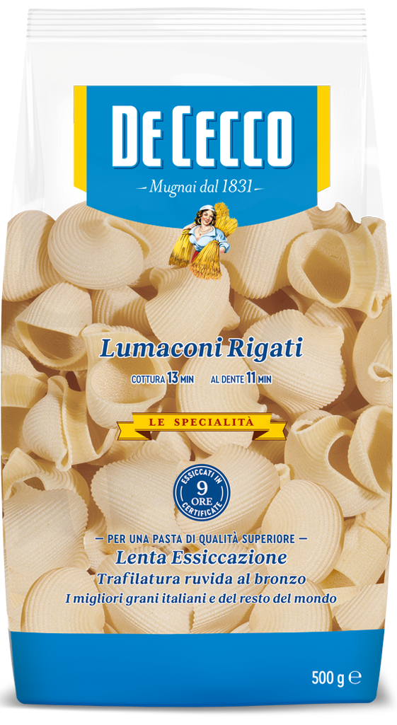 De Cecco makaron Lumaconi Rigati 500 g