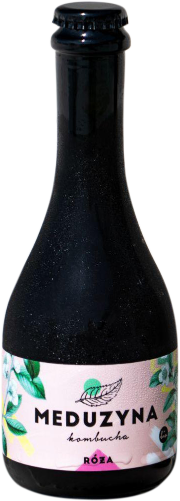 Meduzyna Róża Kombucha Bio 330ml