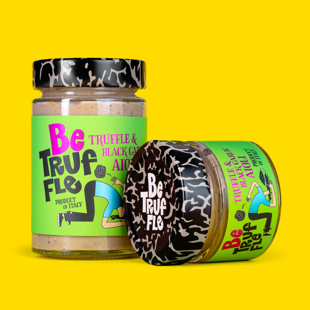 Be Truffle Truflowy sos Aioli z czarnym czosnkiem 80 g