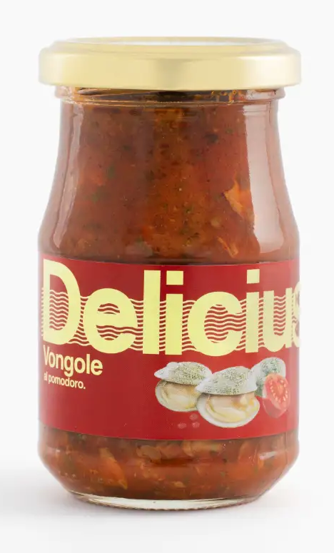 Delicius małże bez muszli w sosie pomidorowym Al pomodoro 195 g