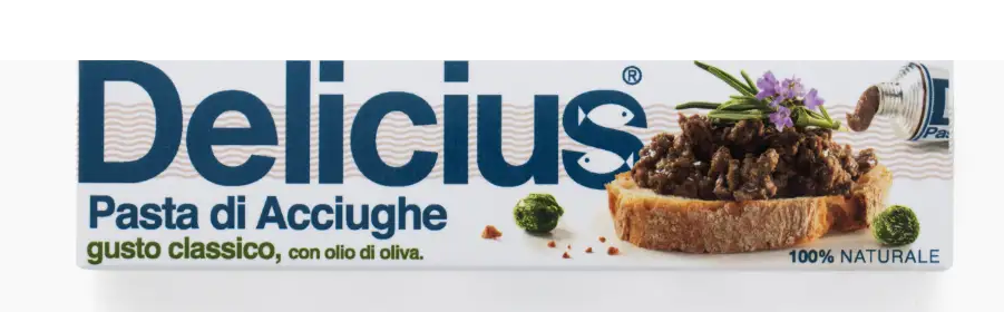 Delicius pasta z anchois z oliwą z oliwek 60 g