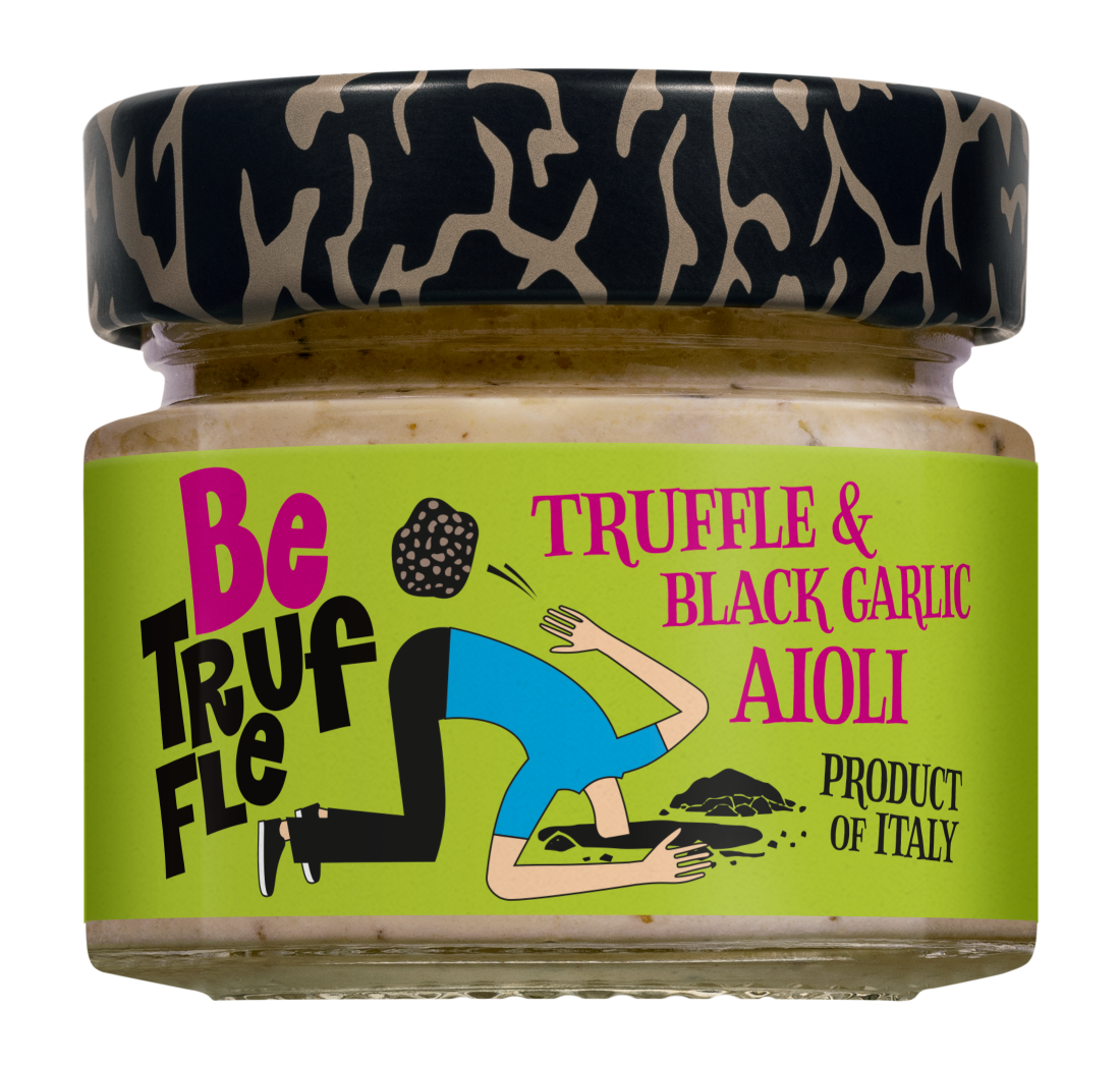 Be Truffle Truflowy sos Aioli z czarnym czosnkiem 80 g