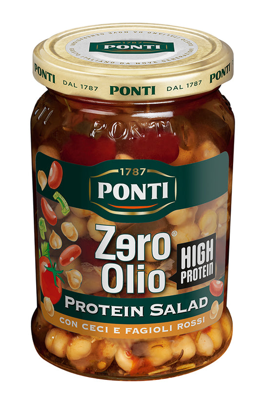 Ponti sałatka proteinowa z ciecierzycą w zalewie Zero Olio 285 g