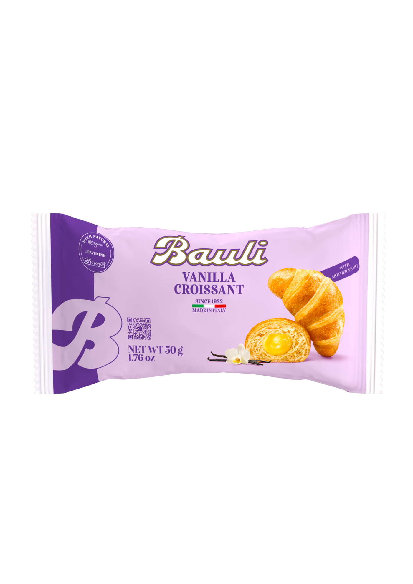 Bauli Croissant z kremem waniliowym 50g