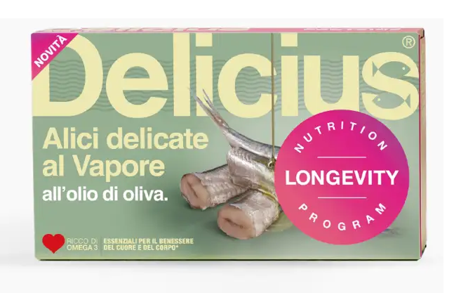 Delicius delikatne sardele got. na parze w oliwie z oliwek Al Vapore 90 g