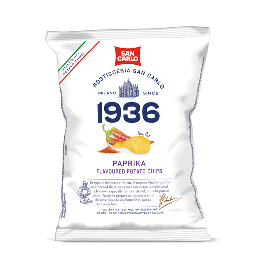 San Carlo chipsy paprykowe 50g