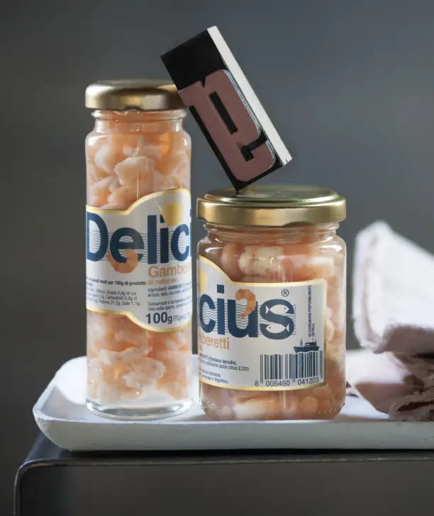 Delicius krewetki w sosie własnym Al naturale 140 g