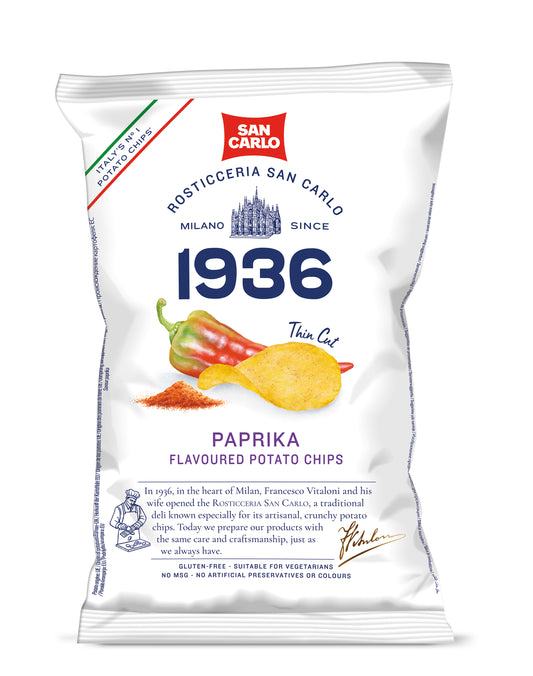 San Carlo Chipsy Paprykowe 150g