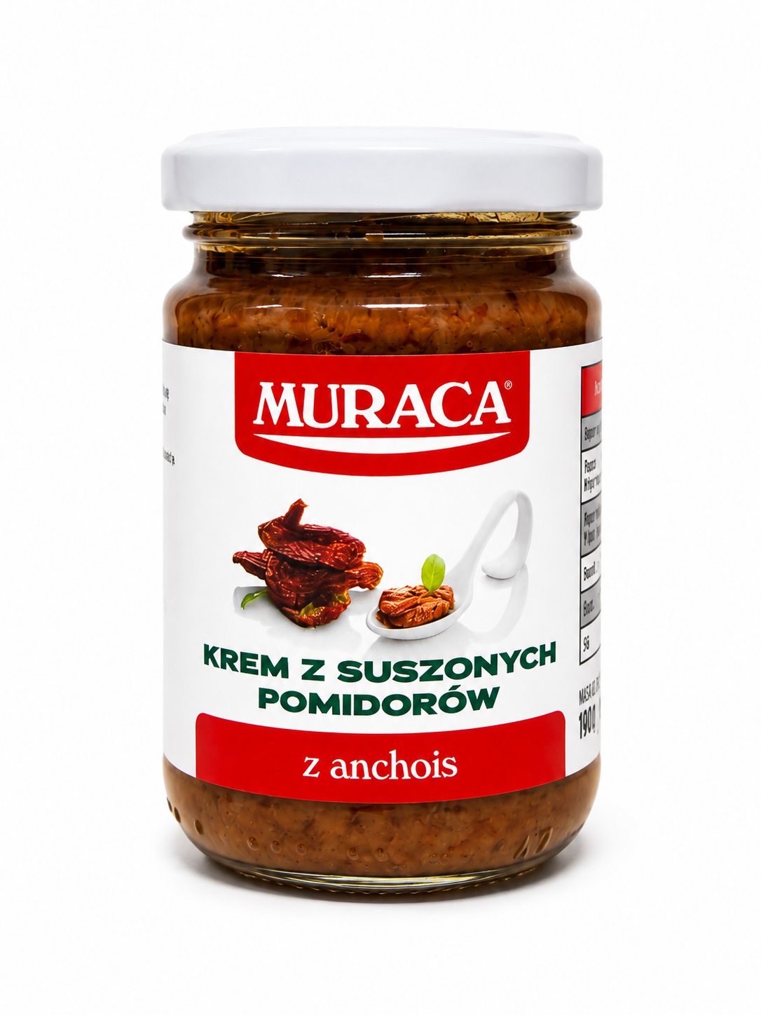 Muraca krem z suszonych pomidorów z anchois 140 g