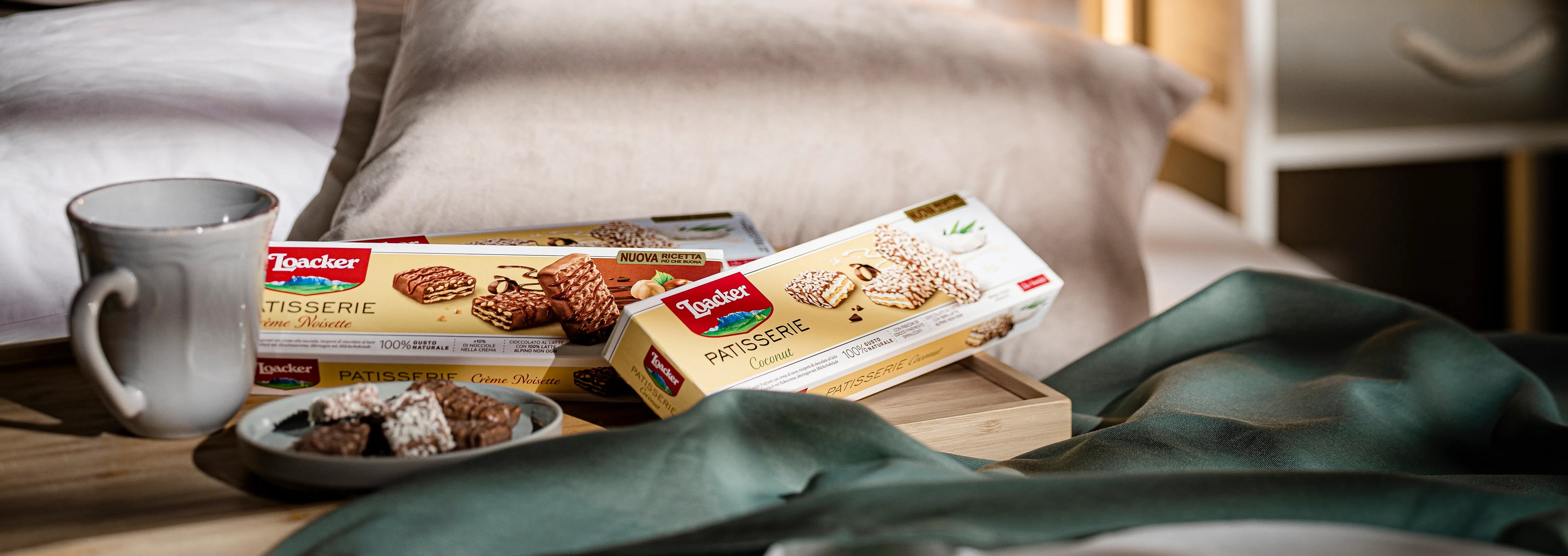 Loacker — włoskie wafle i słodycze premium dostępne online